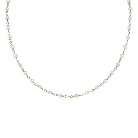 Zara Jewelry - Gold and White Pearls Necklace